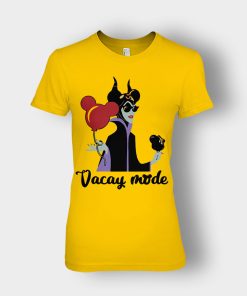 Maleficent-Disney-Vacay-mode-Ladies-T-Shirt-Gold