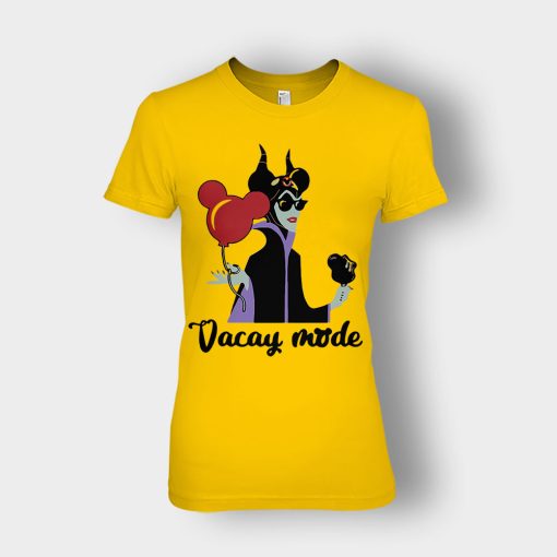 Maleficent-Disney-Vacay-mode-Ladies-T-Shirt-Gold