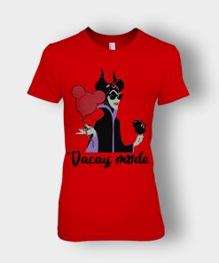 Maleficent-Disney-Vacay-mode-Ladies-T-Shirt-Red