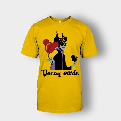 Maleficent-Disney-Vacay-mode-Unisex-T-Shirt-Gold