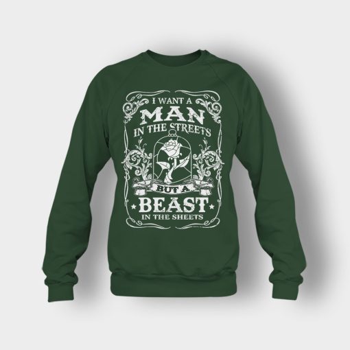 Man-Is-The-Street-Beauty-In-The-Sheet-Disney-Beauty-And-The-Beast-Crewneck-Sweatshirt-Forest