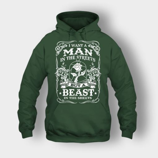 Man-Is-The-Street-Beauty-In-The-Sheet-Disney-Beauty-And-The-Beast-Unisex-Hoodie-Forest