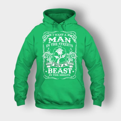 Man-Is-The-Street-Beauty-In-The-Sheet-Disney-Beauty-And-The-Beast-Unisex-Hoodie-Irish-Green