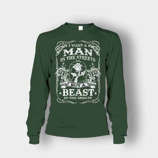 Man-Is-The-Street-Beauty-In-The-Sheet-Disney-Beauty-And-The-Beast-Unisex-Long-Sleeve-Forest