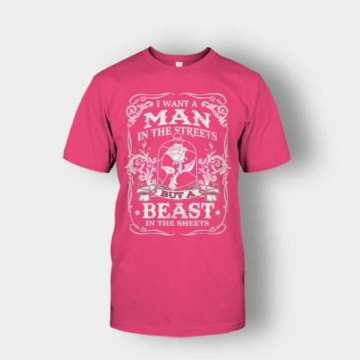 Man-Is-The-Street-Beauty-In-The-Sheet-Disney-Beauty-And-The-Beast-Unisex-T-Shirt-Heliconia