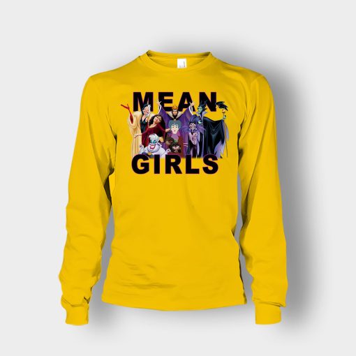 Mean-Girls-Disney-Villain-Unisex-Long-Sleeve-Gold