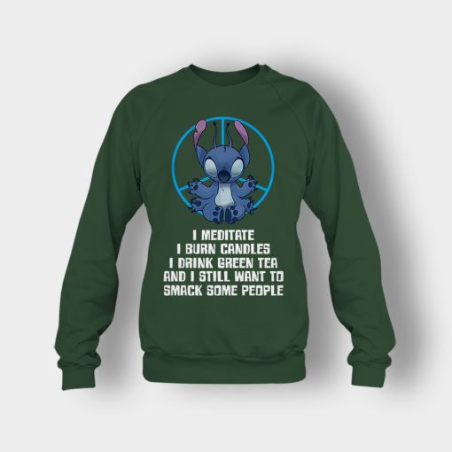 Mediation-Disney-Lilo-And-Stitch-Crewneck-Sweatshirt-Forest