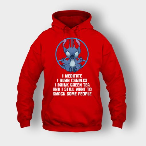 Mediation-Disney-Lilo-And-Stitch-Unisex-Hoodie-Red