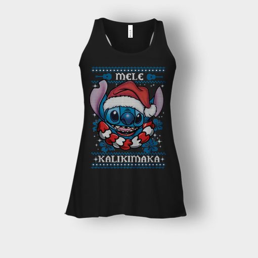 Mele-Kalimilaka-Disney-Lilo-And-Stitch-Bella-Womens-Flowy-Tank-Black