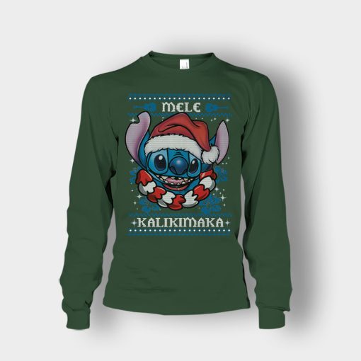 Mele-Kalimilaka-Disney-Lilo-And-Stitch-Unisex-Long-Sleeve-Forest