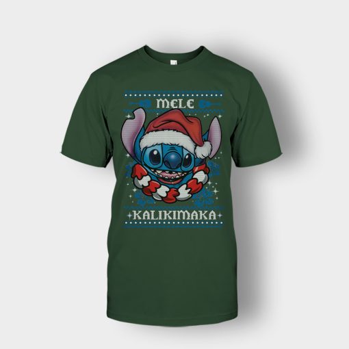 Mele-Kalimilaka-Disney-Lilo-And-Stitch-Unisex-T-Shirt-Forest