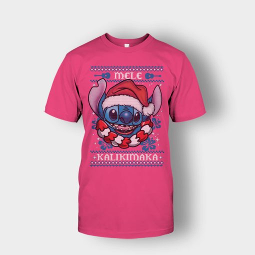 Mele-Kalimilaka-Disney-Lilo-And-Stitch-Unisex-T-Shirt-Heliconia
