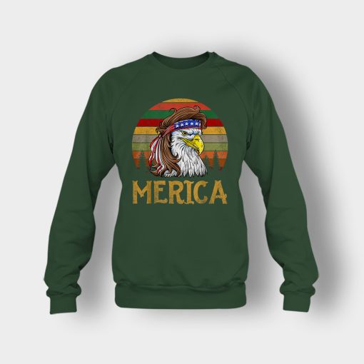 Merica-Eagle-America-4th-Of-July-Independence-Day-Patriot-Crewneck-Sweatshirt-Forest