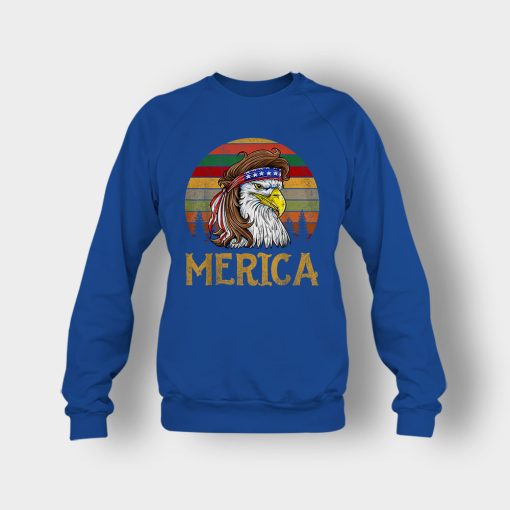 Merica-Eagle-America-4th-Of-July-Independence-Day-Patriot-Crewneck-Sweatshirt-Royal