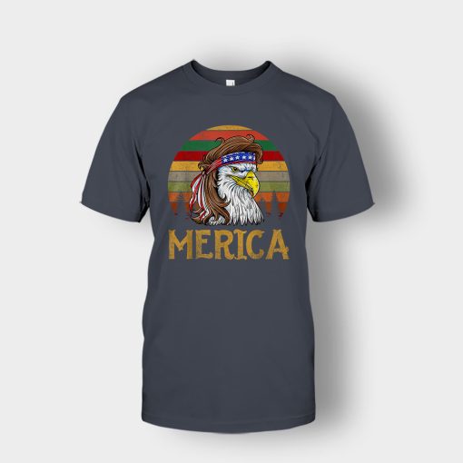 Merica-Eagle-America-4th-Of-July-Independence-Day-Patriot-Unisex-T-Shirt-Dark-Heather