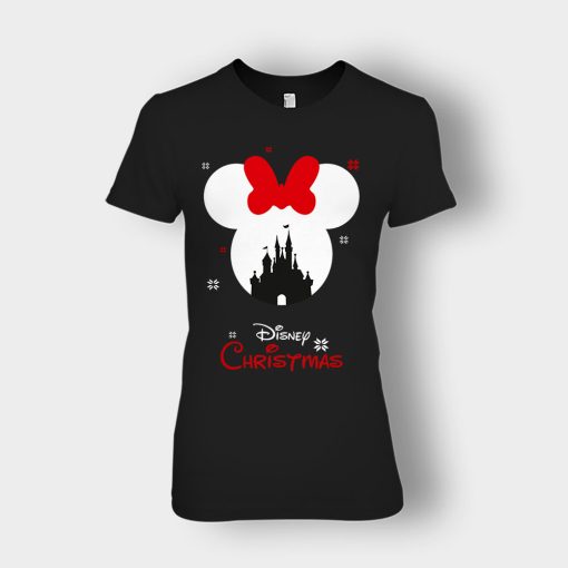 Merry-Christmas-Disney-Mickey-Inspired-Ladies-T-Shirt-Black