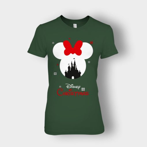 Merry-Christmas-Disney-Mickey-Inspired-Ladies-T-Shirt-Forest