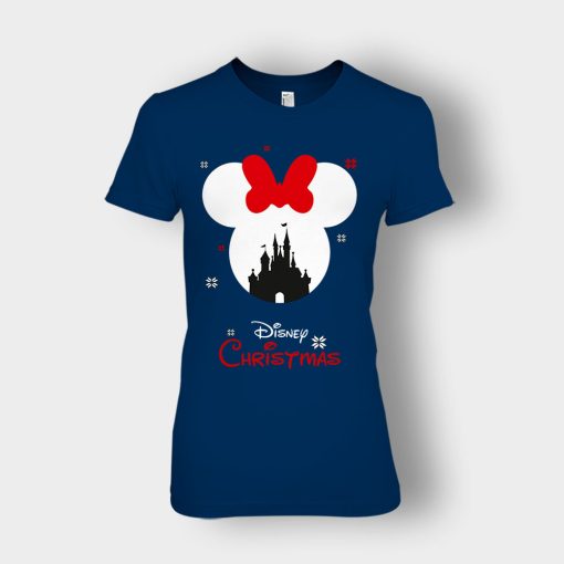 Merry-Christmas-Disney-Mickey-Inspired-Ladies-T-Shirt-Navy