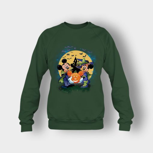 Mickey-And-Minnie-Halloween-Disney-Mickey-Inspired-Crewneck-Sweatshirt-Forest