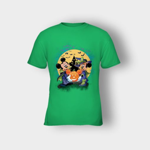 Mickey-And-Minnie-Halloween-Disney-Mickey-Inspired-Kids-T-Shirt-Irish-Green