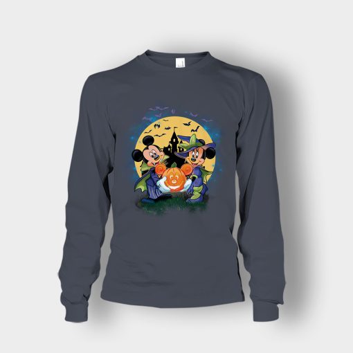 Mickey-And-Minnie-Halloween-Disney-Mickey-Inspired-Unisex-Long-Sleeve-Dark-Heather