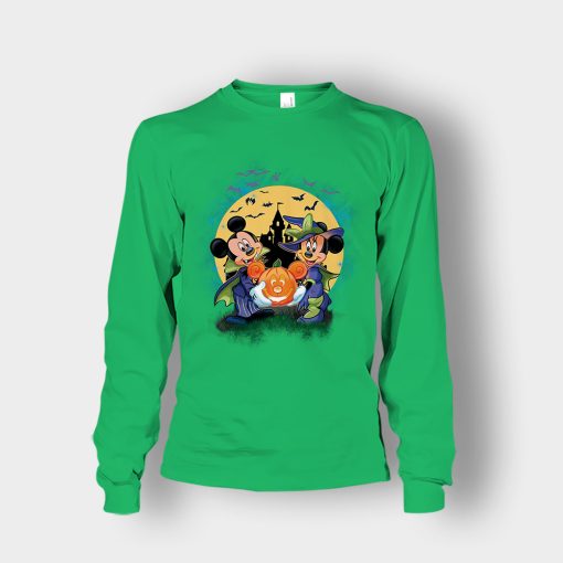 Mickey-And-Minnie-Halloween-Disney-Mickey-Inspired-Unisex-Long-Sleeve-Irish-Green