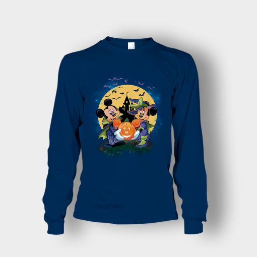 Mickey-And-Minnie-Halloween-Disney-Mickey-Inspired-Unisex-Long-Sleeve-Navy