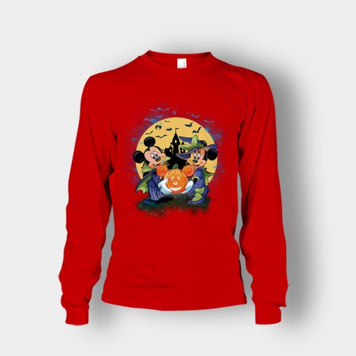 Mickey-And-Minnie-Halloween-Disney-Mickey-Inspired-Unisex-Long-Sleeve-Red