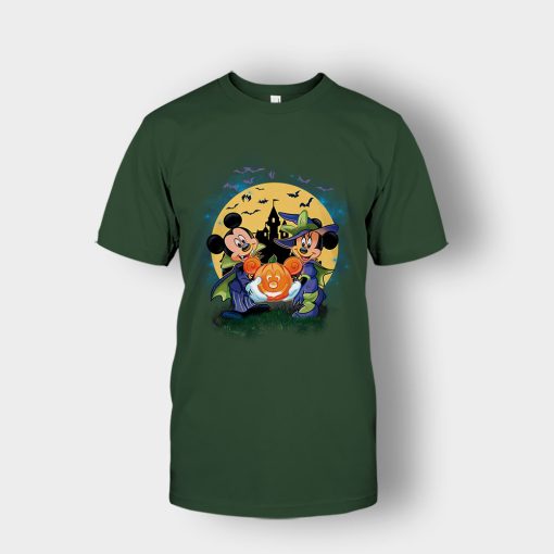 Mickey-And-Minnie-Halloween-Disney-Mickey-Inspired-Unisex-T-Shirt-Forest