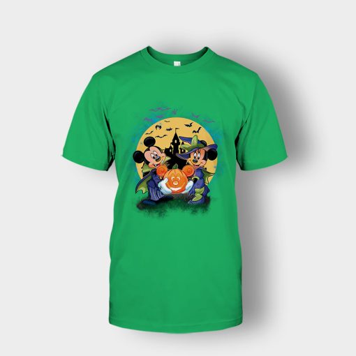 Mickey-And-Minnie-Halloween-Disney-Mickey-Inspired-Unisex-T-Shirt-Irish-Green