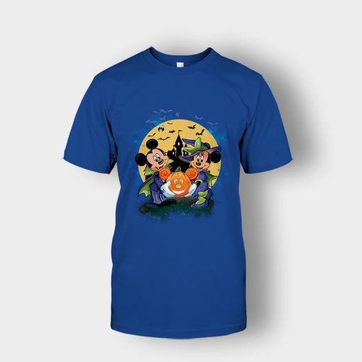 Mickey-And-Minnie-Halloween-Disney-Mickey-Inspired-Unisex-T-Shirt-Royal
