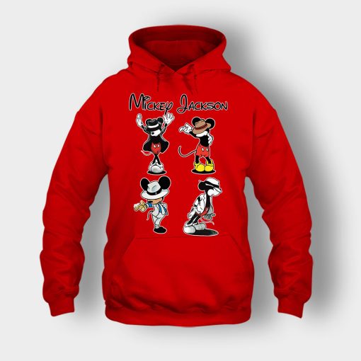 Mickey-Jackson-Disney-Mickey-Inspired-Unisex-Hoodie-Red