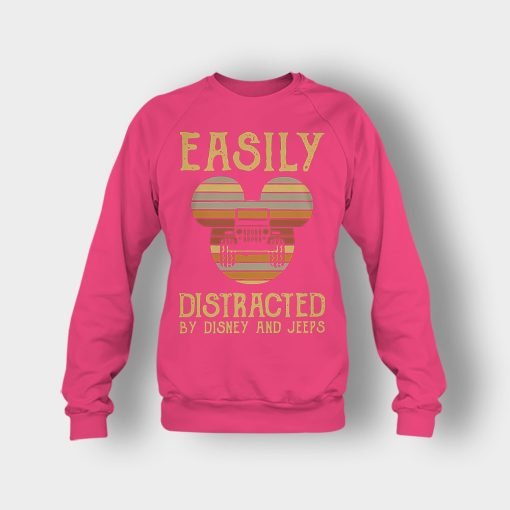 Mickey-Mouse-sunset-Easily-Distracted-By-Disney-And-Jeeps-Shirt-Crewneck-Sweatshirt-Heliconia