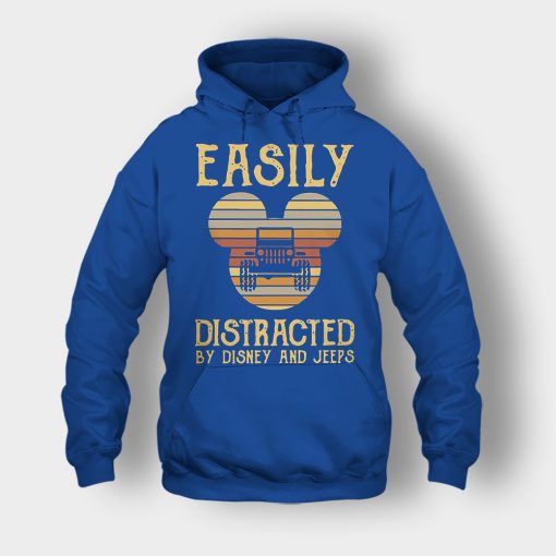Mickey-Mouse-sunset-Easily-Distracted-By-Disney-And-Jeeps-Shirt-Unisex-Hoodie-Royal