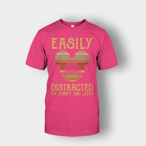 Mickey-Mouse-sunset-Easily-Distracted-By-Disney-And-Jeeps-Shirt-Unisex-T-Shirt-Heliconia
