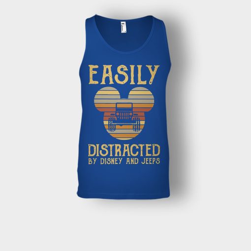 Mickey-Mouse-sunset-Easily-Distracted-By-Disney-And-Jeeps-Shirt-Unisex-Tank-Top-Royal