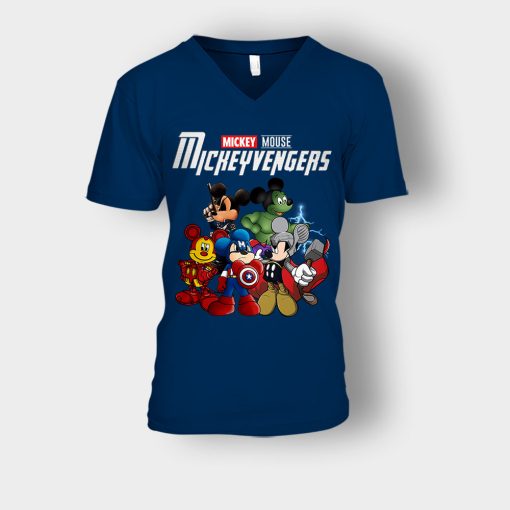 Mickeyvengers-Disney-Mickey-Inspired-Unisex-V-Neck-T-Shirt-Navy