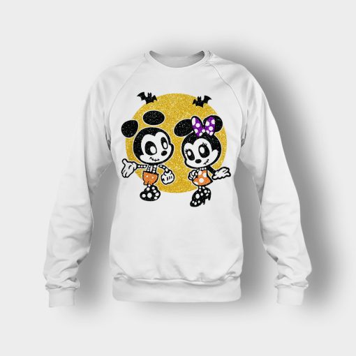 Minnie-Mickey-Skeleton-Halloween-Disney-Mickey-Inspired-Crewneck-Sweatshirt-White