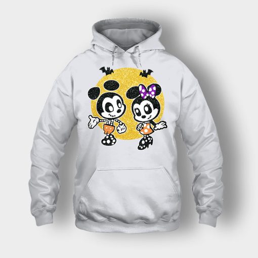 Minnie-Mickey-Skeleton-Halloween-Disney-Mickey-Inspired-Unisex-Hoodie-Ash