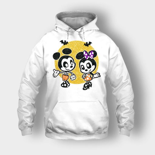 Minnie-Mickey-Skeleton-Halloween-Disney-Mickey-Inspired-Unisex-Hoodie-White