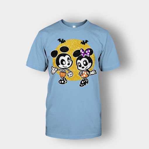 Minnie-Mickey-Skeleton-Halloween-Disney-Mickey-Inspired-Unisex-T-Shirt-Light-Blue