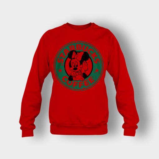 Minnie-Starbuck-Coffee-Disney-Mickey-Inspired-Crewneck-Sweatshirt-Red