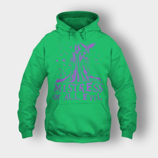 Mistress-Of-All-Evils-Disney-Maleficient-Inspired-Unisex-Hoodie-Irish-Green