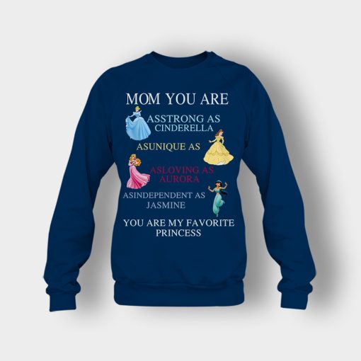 Mom-You-Are-My-Favorite-Princess-Disney-Crewneck-Sweatshirt-Navy