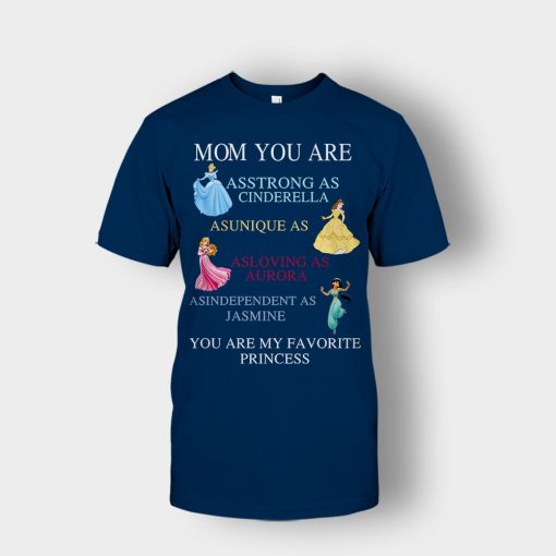 Mom-You-Are-My-Favorite-Princess-Disney-Unisex-T-Shirt-Navy