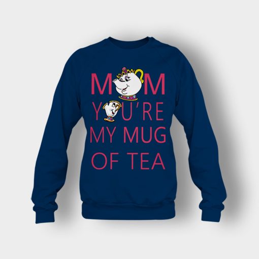 Mom-Youre-My-Mug-Of-Tea-Disney-Beauty-And-The-Beast-Crewneck-Sweatshirt-Navy