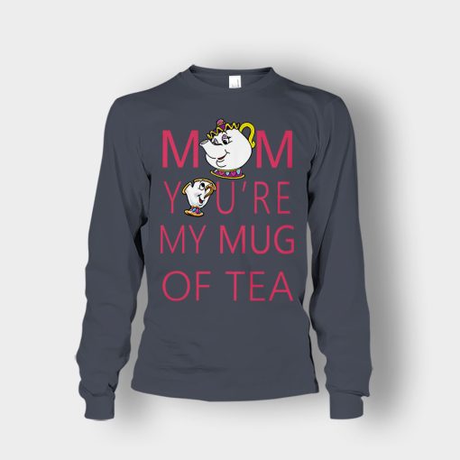Mom-Youre-My-Mug-Of-Tea-Disney-Beauty-And-The-Beast-Unisex-Long-Sleeve-Dark-Heather