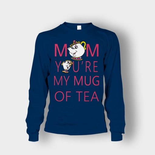 Mom-Youre-My-Mug-Of-Tea-Disney-Beauty-And-The-Beast-Unisex-Long-Sleeve-Navy