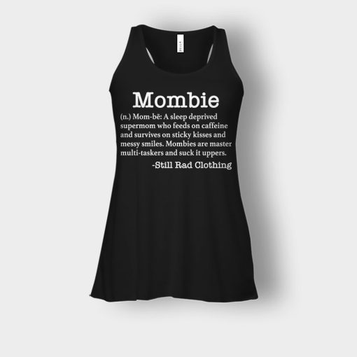 Mombie-Definition-Mothers-Day-Mom-Gift-Ideas-Bella-Womens-Flowy-Tank-Black