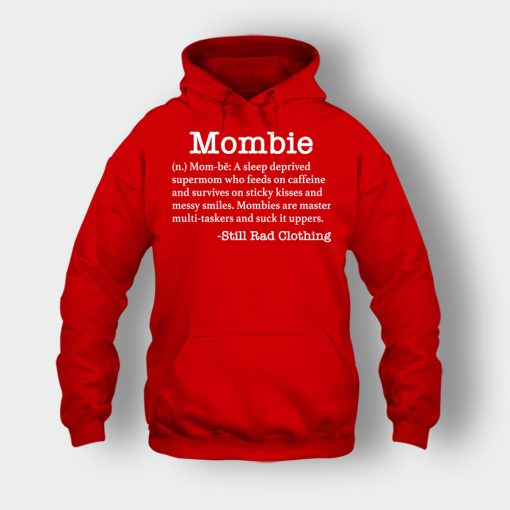 Mombie-Definition-Mothers-Day-Mom-Gift-Ideas-Unisex-Hoodie-Red